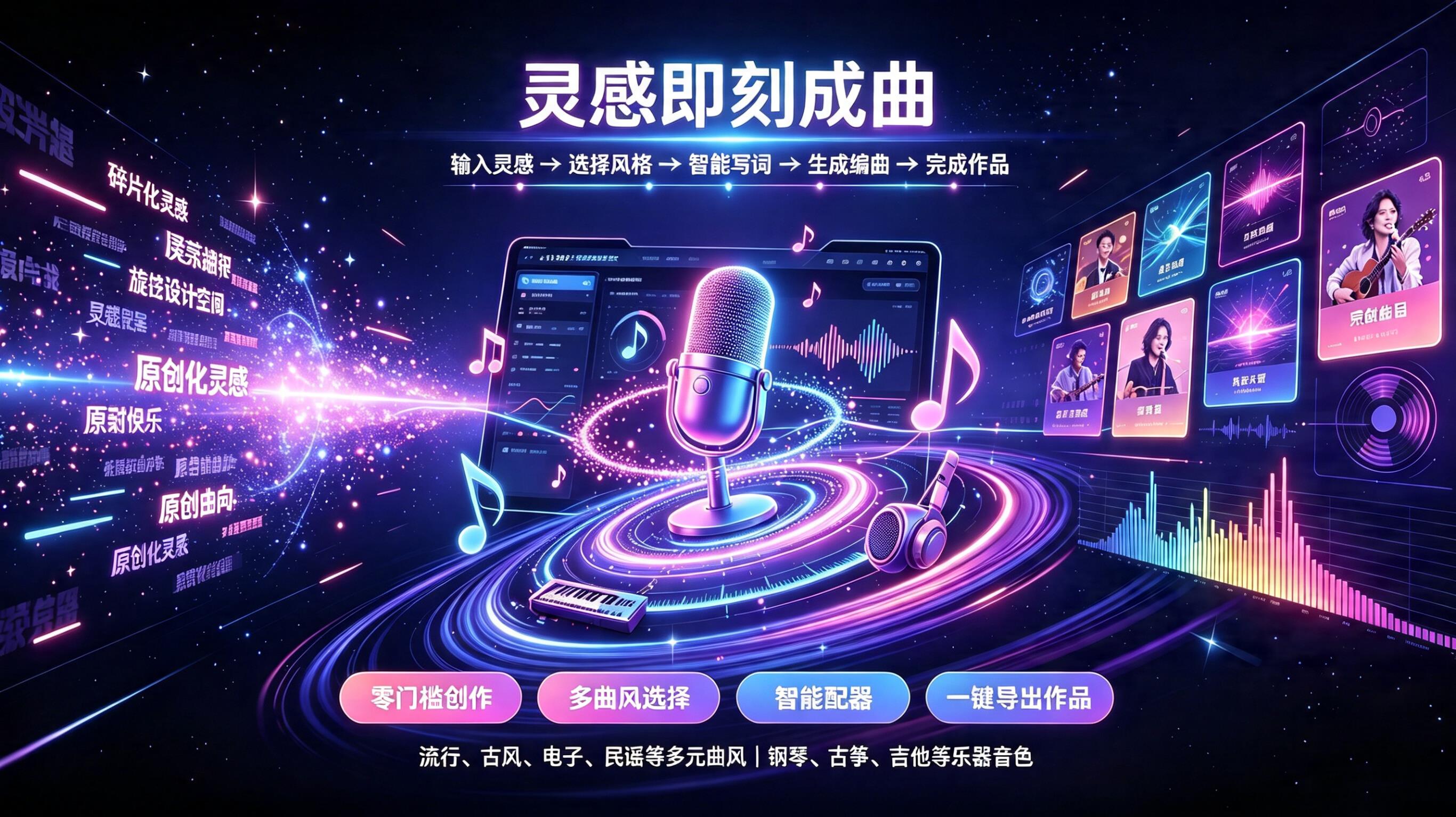 AI音乐创作软件